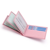 Чехол для водительских прав, тонкий комплект, картхолдер, сумка через плечо, новая коллекция, из натуральной кожи