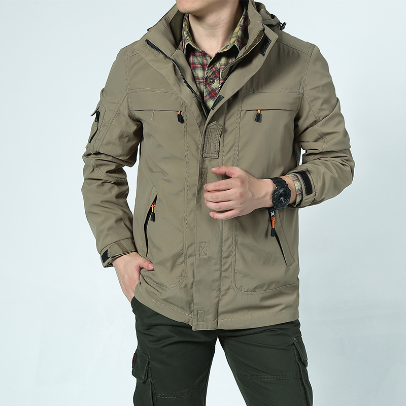Blouson homme EARTHCAMEL     manches longues en Nylon - Ref 3119119 Image 3