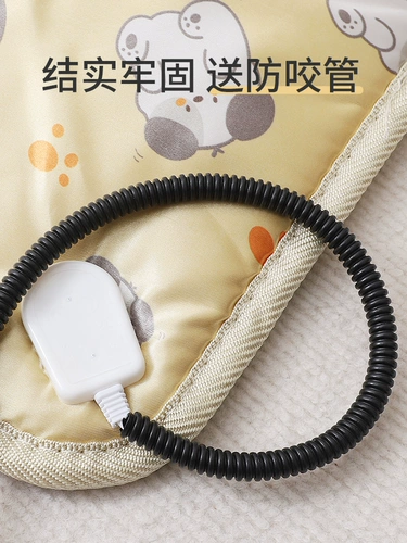 Электрическое одеяло для домашних животных, грелка для собак, постоянная температура, защита от протечек, небольшой подогрев, электрический матрас для щенков Тедди зимой