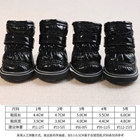 Патентные кожаные ботинки-черные