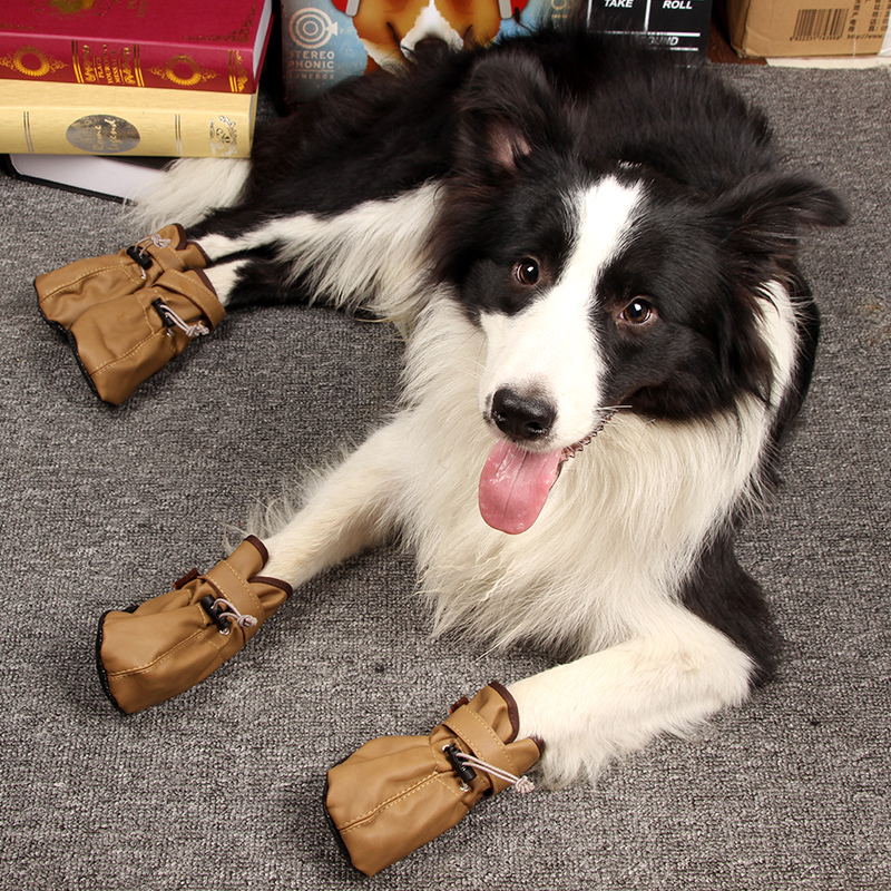 Big dog shoes pet splash water shoes dog shoes set of 4 pet shoes large dog golden retriever Samoyed border collie