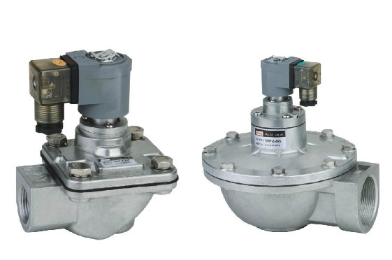 Original SNS Shenchi Pneumatic SMF-Z-35P Right Angle Series Electromagnetic Pulse Valve AC220V