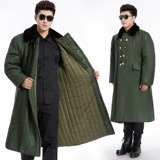 Армейское хлопковое пальто зеленый человек в зиме сгущенным ультра -много рабочей страховой пальто северо -восток хлопковой куртки женский защитный костюм.