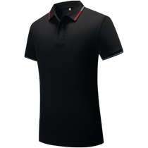 Customized work clothes polo shirt embroidered Hanston cultural shirt printed logo employee team uniform t-shirt party short-sleeved summer