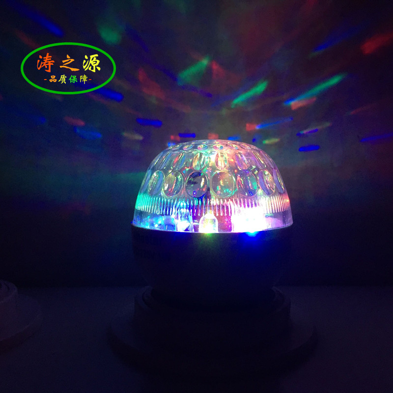 1W Colorful Twinkling color LED energy-saving light bulb bar KTV Decorative Wedding Lantern CELEBRATION LIGHT View light sign E27B22