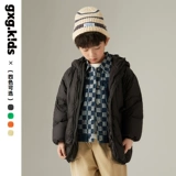 Детский зимний пуховик, куртка подходит для мужчин и женщин, 4 цветов, детская одежда