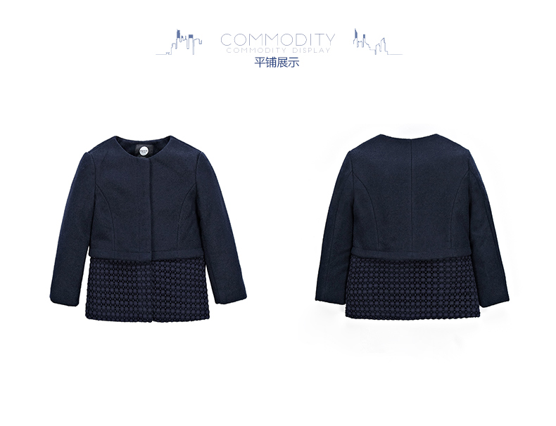 Manteau pour fille GXG KIDS en mélange - Ref 2161598 Image 17