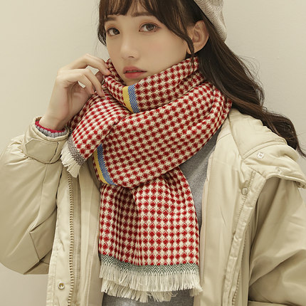 围巾女冬季韩版百搭2018新款两用披肩长款日