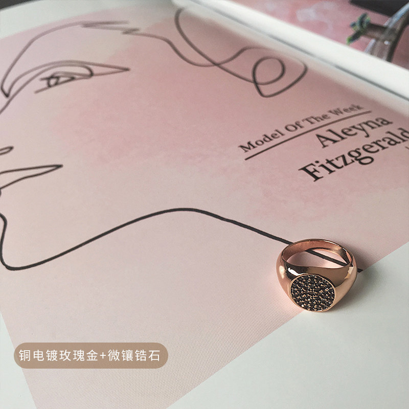 Bague Femme OTHER   en Alliage argent plaque plaque or - Ref 3088373 Image 1