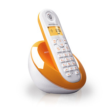 Motorola C601 digital cordless telephone landline stand-alone mother-in-law to show office and home