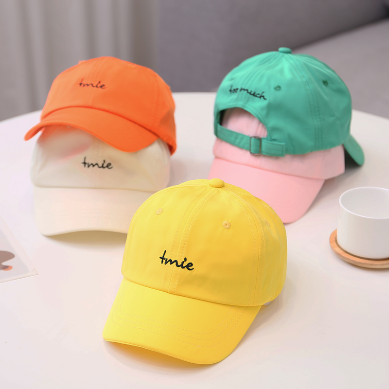 Child Hats Spring Autumn Season Boy Girl Girl Beach Baseball Cap Cute Baby Foreigner Korean version Duck Tongue Cap Baby Boom