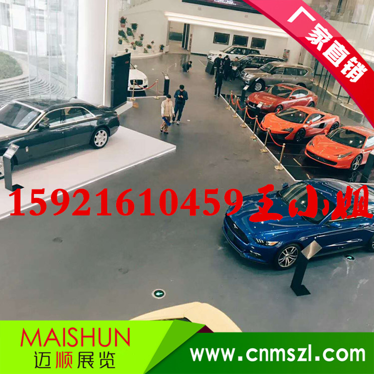 4s Shop Auto BoothCar ShowGroundsShanghair Supermarket Touring Auto Booth Dedicated Ultra-thin Glass Booth Stage Floor
