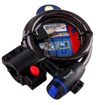 Universal bicycle lock universal lock TY533 lock wire lock key lock with lock frame