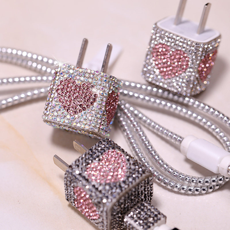 iPhone11 Apple 12 SE data line protective sleeves xs max xr x 8plus 7 headphones protect water drill