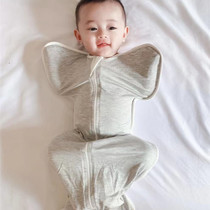 love baby anti-startle sleeping bag mesh summer ultra-thin style surrender neonatal swaddling anti-kick is universal