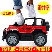 Childrens remote control car off-road vehicle charging remote control car children boy gift toy car bigfoot racing car