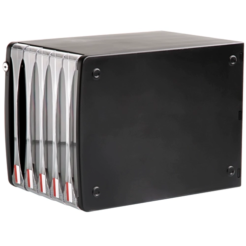 Deli 5 -Layer File Cabinet A4 Paper File File Cable -Start Desktop File Cabinet Locket Lock