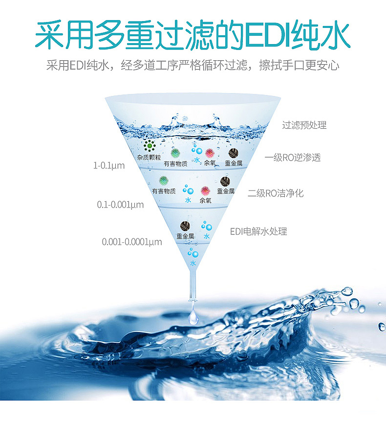 Yếu tố nước Khăn lau trẻ sơ sinh Em bé sơ sinh 100 tay Khăn lau ướt đặc biệt 80 miếng * 3 gói có nắp - Khăn ướt khăn ướt cho trẻ con