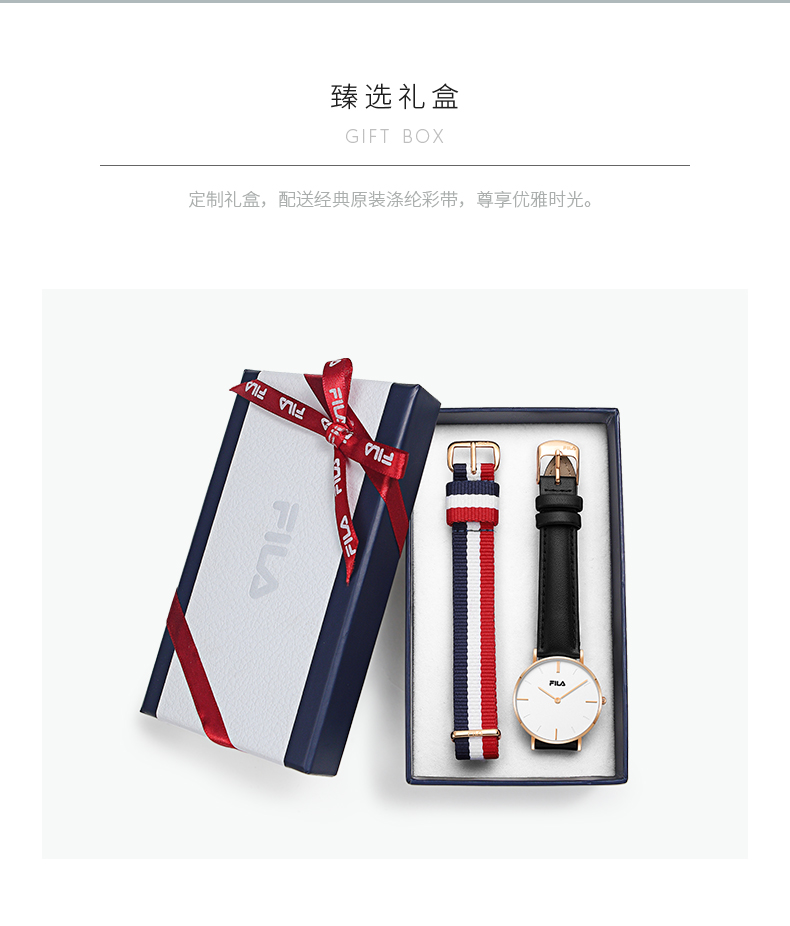 斐乐 FILA 男女士防水时尚石英表 图6