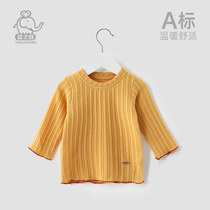 Baby Shu Boys Pullover Sweater Girl Baby Knitted Baby base shirt Children Warm Spring and Autumn Top