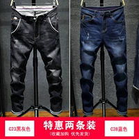 C23 Black Grey+C28 Blue