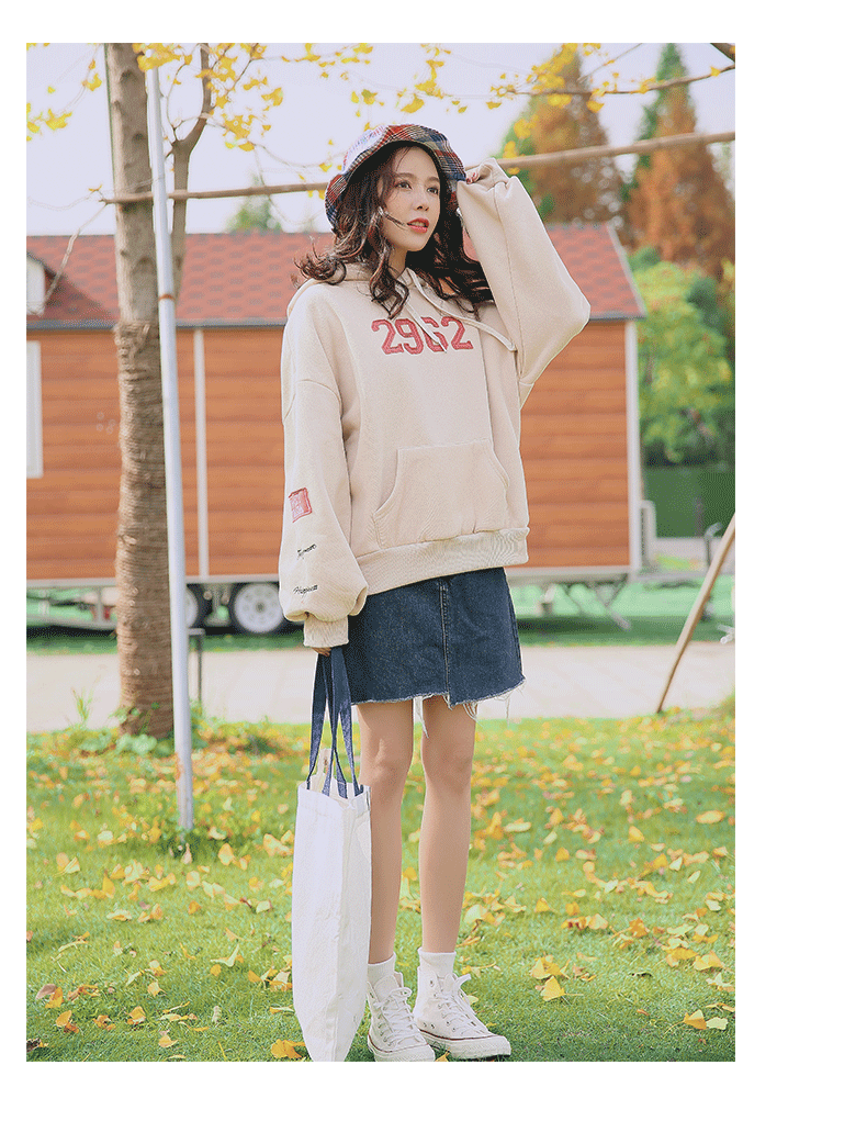 Sweatshirt femme en Coton - Ref 3215338 Image 21
