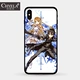 Anime kiếm thần tên miền Tongren Alice xung quanh COS tùy chỉnh iphone apple dễ thương phim hoạt hình điện thoại di động vỏ mềm hình dán doraemon