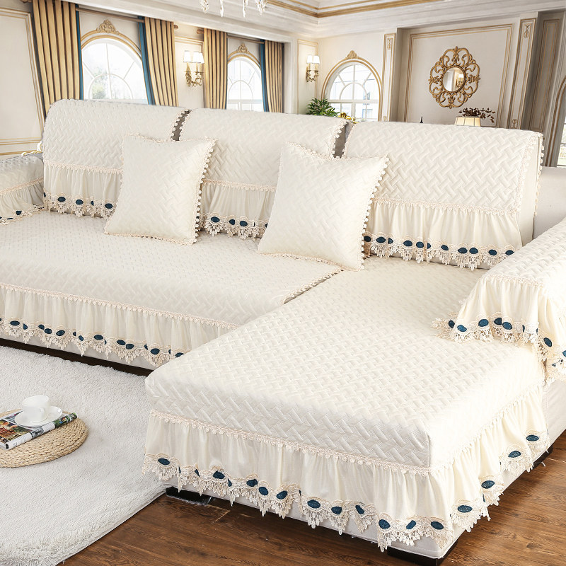 European sofa cushion cover towel light luxury non-slip cushion sofa cover all-inclusive universal four seasons universal simple modern