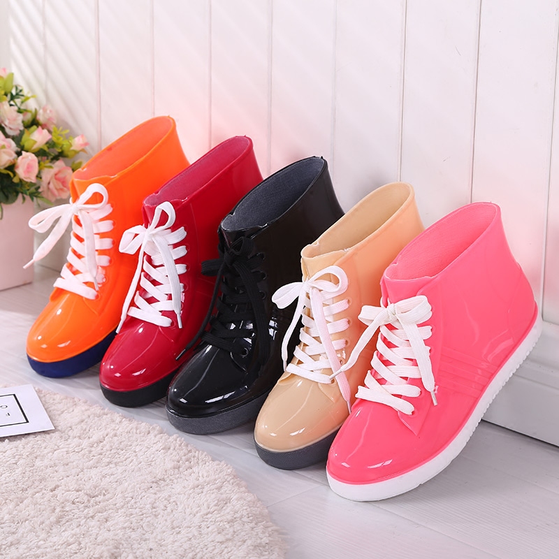 jelly rain boots