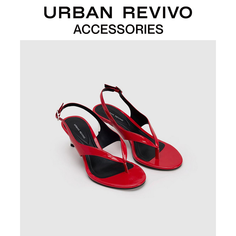 T-Strap Slingback Sandals High Heel Patent Leather Shoes ราคา 2,040 บาท*ส่งฟรี