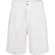 (Same style as the blockbuster) UR2024 new summer style mens simple style boyish denim casual shorts UMF840049