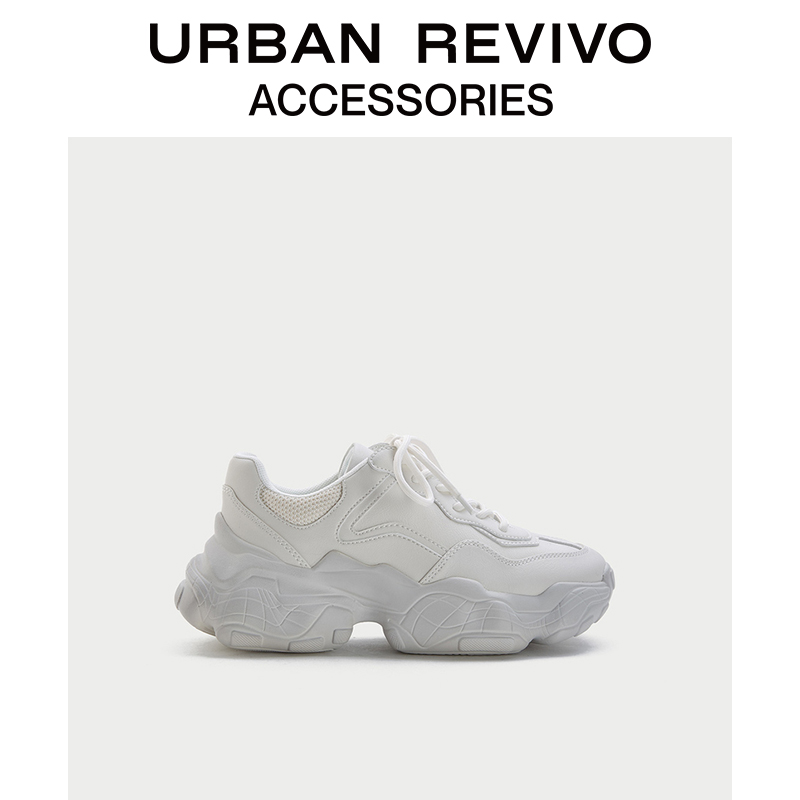 URBAN REVIVO2021 Summer New Lady Accessories Old Daddy Shoes Casual Sneakers AY13TS5F2000