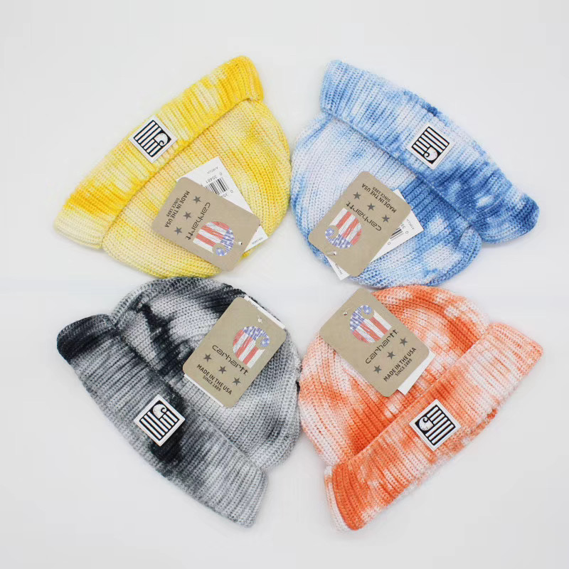 Cahart Carhartt Candy Hat Boy Cold Hat Female Warm Knitting Hat Student Couple Hat