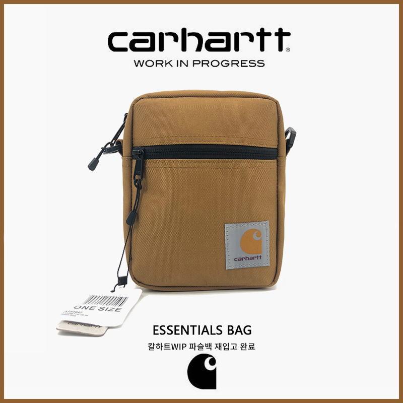 Carhartt Carhartt black one-shoulder messenger bag men's travel lightweight sports women's bag student outdoor small bag
