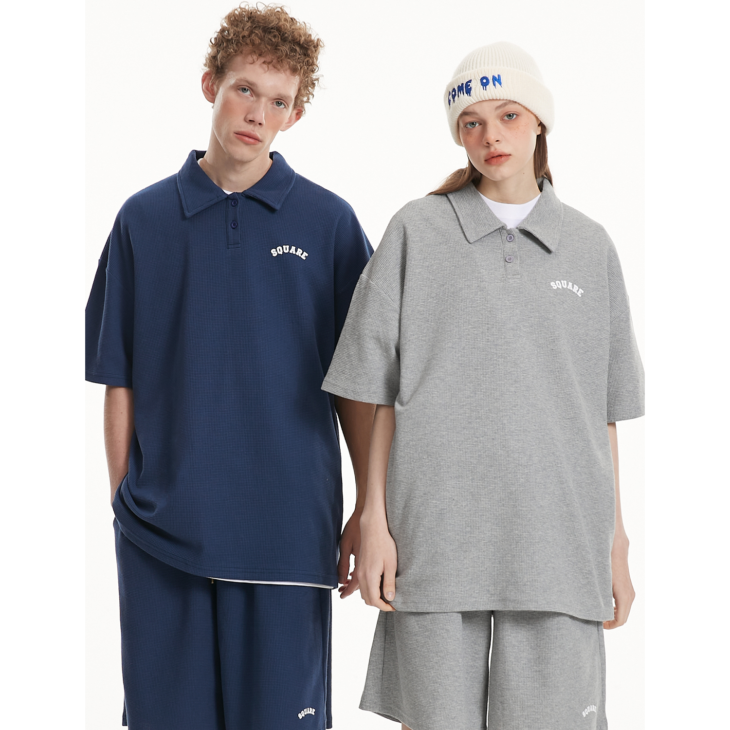 square houlest2022 Summer sports suit Huffg short sleeve shorts lovers T-shirt Two sets of women