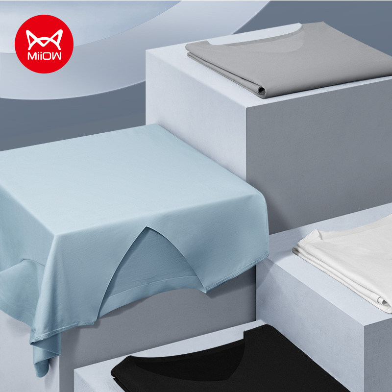 Cat people men's short-sleeved seamless half-sleeved cotton vest underwear one-piece tops slim bottoming undershirts T-shirt men