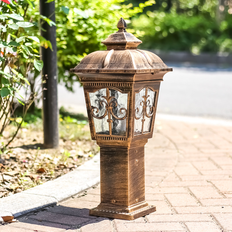 Garden Lawn Light Outdoor Landscaping Lighting European Antique Villa Outdoor Light Landscape Garden Lighting