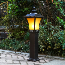 Outdoor Garden Light Waterproof European Style Corridor Aisle Grass Street Light American Retro Outdoor Villa Garden Lawn Light
