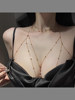 Body Chain Jewelry, Pure and Sexy Necklace for Women, Body Chain, Trendy Versatile Chain, Hot Girl Camisole Accessory Chain
