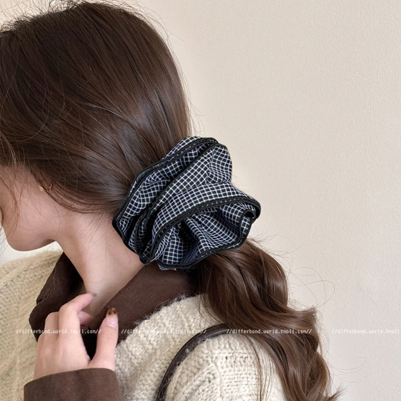 Xu Meiyang, Xu Yan, and Zhao Lusi's Same Style Bun Hair Tie, High-End 2025 New Hair Accessory