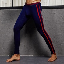 Winter new youth mens autumn pants sports tight slim leggings trend sexy thin warm pants line pants