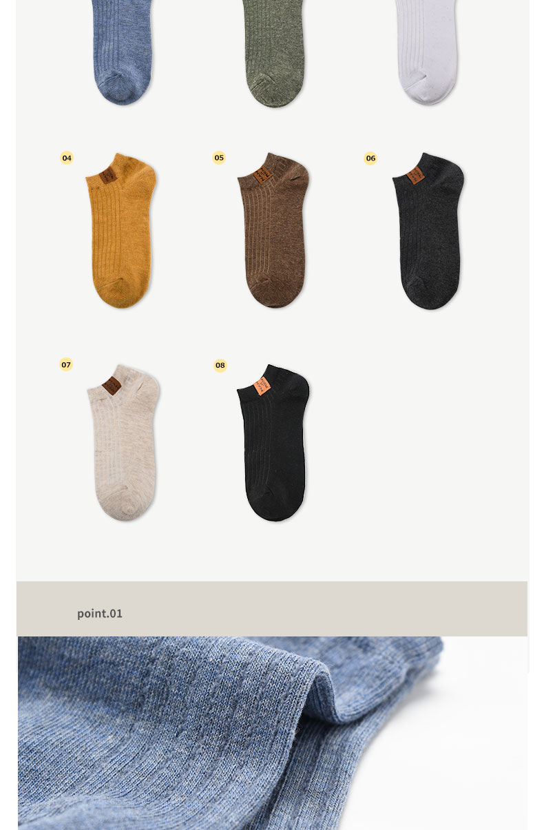 Vớ nam cực vớ thấp giúp vớ vô hình cotton mùa xuân và mùa hè ống ngắn khử mùi thấm hút mồ hôi thuyền mỏng - Vớ hàng tuần tất nike