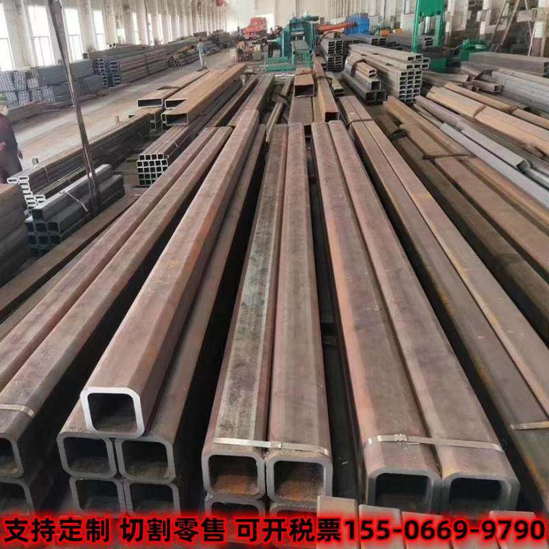 Square pipe steel 50 * 60 * 60 * 80 * 80 * 100 * 100 * 120 * 150 * 150 seamless square pipe iron pipe rectangular pipe cutting-Taobao