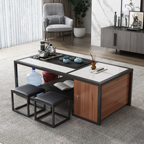 Fully automatic Kung Fu coffee table simple modern creative small apartment home office coffee table A01