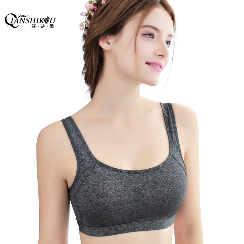 Sport Leisure shockproof thin section Vest Lingerie Women Breathable no steel ring bra Running yoga small breasts to woo bra-Taobao