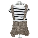 Собачья одежда Весна и осень и лето, Тедди -четыре -футбольная одежда, маленькая и средняя одежда для собак, красивые брюки, домашние животные четыре юбки