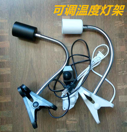 Tortoise water turtle sun back lamp set climbing pet lamp holder matching lamp holder crawler tortoise temperature control lamp holder UVB3 0