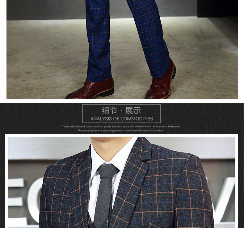 Costume homme en coton pour automne - Ref 1578596 Image 23