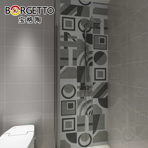 Бонге керамический кирпичный туалетный фоновый фон стена ванная комната ванная кирпич кирпич северный европейский анти -скользи на заказ водяной нож плитка пола на пол