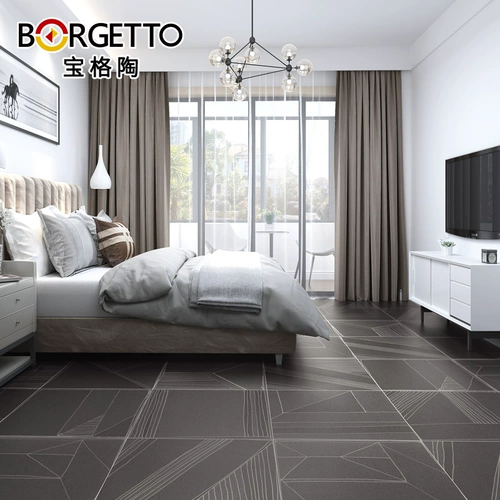 Bo ge tao Моральский антикварный кирпичный кирпичный кирпичный спальня плитка спальни имитируя магги плитки северные стены стены кирпичные кирпичные коврики и анти -скользящие плитки на полу